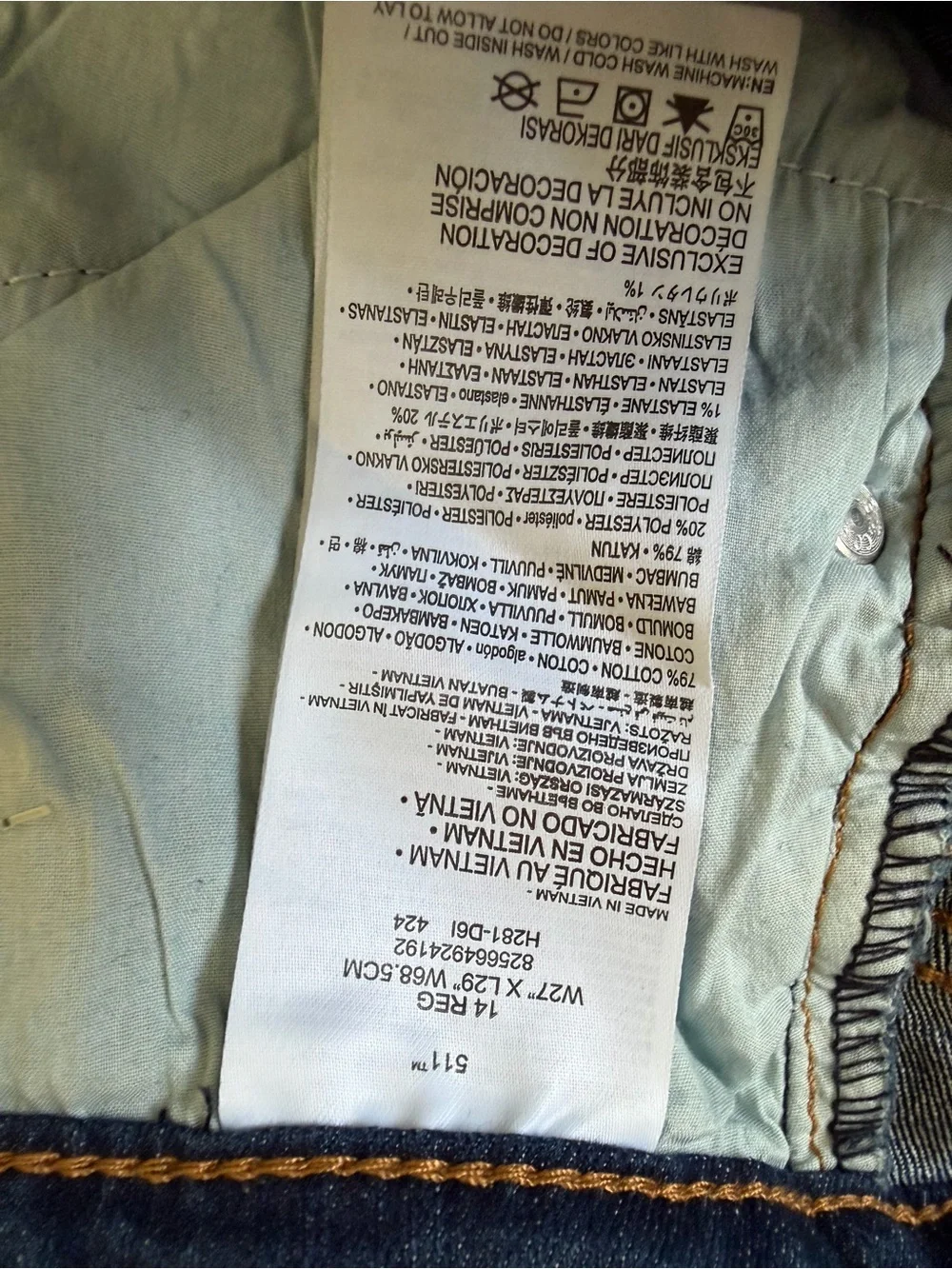 Levis brand new